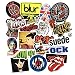 Produktbild jaglo 50 Rock Musik U2 Zunge Linkin Park Kiss Muse Dead Kennedys The Who Jazz Radio Blur AC DC The Beatles Iron Maiden John Lennon The Who Green Day Auto Aufkleber Laptop Skateboard Gitarre Aufkleber