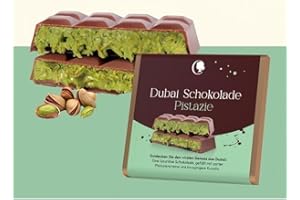 ‎BONINGER Dubai Schokolade - mit Pistazie & Kadayif - originale Dubai Rezeptur -100g Tafel