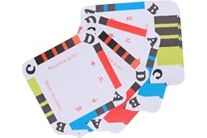 Milisten - 200 carte per tessitura, per tablet e filati, guida per filo di filo, carte in cartone per telai o telai