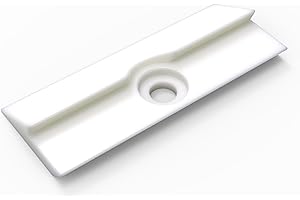 Sintrix Fab Verschluss-Haken 00029963 für Gefrierfachtür. Gefrierfach kompatibel zu 00029963 029963 Bosch Siemens Miele Neff AEG Electrolux Kühlschrank Ersatzteil Klappe Türhaken Keilhaken