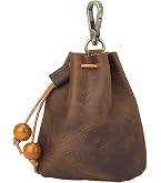 Battle-Merchant Borsa in pelle medievale | con croce celtica e robusto cinturino in pelle | borsa in pelle vichinga gatto portafogli per LARP marrone, beige