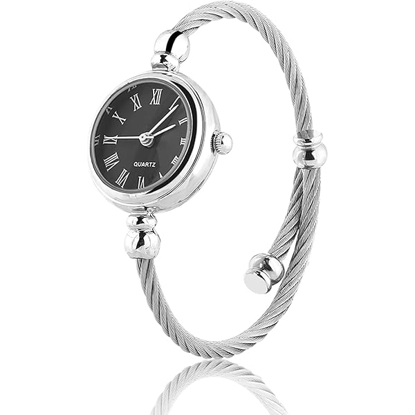 JewelryWe Dameshorloge, elegant analoog kwartshorloge met digitale wijzerplaat en elastische legering armband, goud/zilver, 1-roestvrij staal - goud