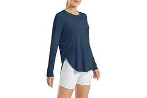 G4Free Womens Activewear Shirts UPF 50+ UV Sun Protection Long Sleeve Tops T-Shirts Workout Sun Shirt Outdoor Gym Hiking Shirt Quick Dry Lightweight Shirts