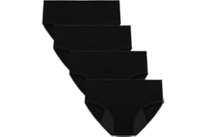 Adorel Culotte Menstruelle Absorbante Coton Femme Lot de 4