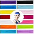 6 fasce elastiche in cotone, per donne e ragazze, adatte per