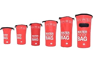 DonDon Dry Bag Sac étanche 2l, 5l, 10l, 15l, 20l, 30l avec bandoulière