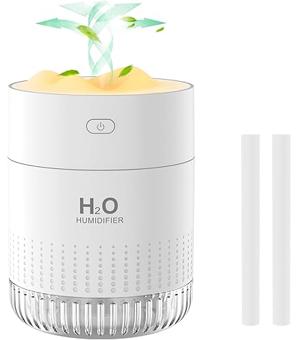 Luce Notturna Oniissy Umidificatore USB Portatile - Nebbia Fredda Con Luci Colorate Per Casa E Ufficio Aria Umida Ufficio - Foto 2