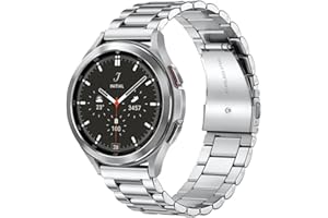 FOUUA Cinturini per Orologio Acciaio Inossidabile Cinturini per Orologio in Metallo con Cinturino 18mm 20mm 22mm 24mm con Sgancio Rapido Donne e Uomini Smartwatch Cinturini