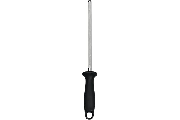 ZWILLING Fusil Aiguiseur, Longueur : 20 cm, Manche Synthétique Noir