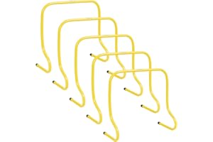 JELEX Agility - Set di 5 ostacoli da allenamento, in diverse misure, per esercizi interni ed esterni, in materiale plastico resistente