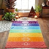 ★Esta magnífica obra de arte se puede utilizar como tela de mesa, cortina y colgante de la pared .... También es perfecto para llevar a un picnic oa la playa