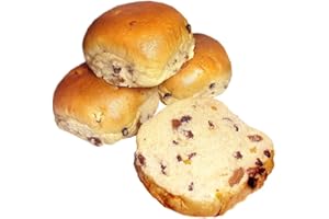 GREENHALGH’S CRAFT BAKERY LTD Greenhalgh's Luxury Tea Cake 4 pack - A Box of 3 packets of Luxury fruited tea cakes - Delicious and Freshly Baked for Our Loyal Customers - Award-Winning Family-Owned Craft Bakery for Over 60 Years