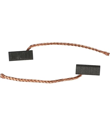 Ricambio motore spazzole carbonio conducibilit 5x5x10mm 8pz DC 6/12/24V