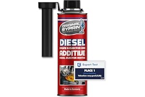 Additif diesel Syprin d'origine - Augmente l'efficacité du moteur - Nettoie le système de carburant, améliore les performances