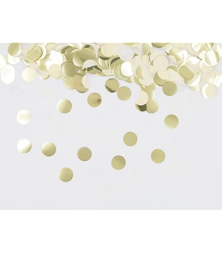 Konfetti-Set Weiß – 300 Teile, Rund, Ø 2,5 Cm, Aus Papier & Folie, Für Hochzeit, Geburtstag, Party