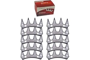 FILANIMAL Kit 10 cuchillas esquilar ovejas, 4 puntas 4,5 mm Tipo BB rectro. Universales para esquiladoras Folk, Heiniger, Beiyuan, Oster, Lister, Supershear, liscop, etc