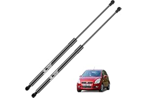 WateryWave 2X Rear Tailgate Struts for Opel Agila (B) (H08)/Vauxhall Agila Mk II (B)/Suzuki Splash 2008-2014 5-door Hatchback Car Boot Gas Boot Struts Replace #4708556 93193385 93193386 81850-51810