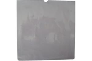 UKPS 25 Small 7" 45rpm Strong Clear PVC Plastic Record Vinyl Picture DISC Sleeves Covers Protectors 160 Micron Size 195 x 195mm Transparent Display Wallets with Finger Cut Out Scratch Mark Protection