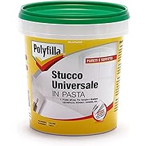 Polyfilla Stucco Elastico Per Interni Ed Esterni - Ripara Crepe Su Muro, Cemento, Legno E Metallo - Foto 5
