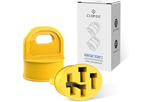CLOPAE Lot de 2 Bouchons de Protection pour Batterie Bosch E-Bike Protection Contre le Contact, Couverture de Batterie Ebike, Ne s'applique pas à Bosch 725Wh 750Wh (SmartSystem)