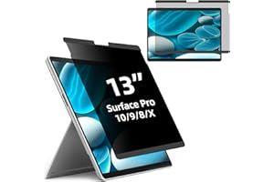‎PYS PYS 13 Zoll Surface Blickschutzfolie Magnetischer abnehmbarer Sichtschutzfilter für Surface Pro 8 /9 /X