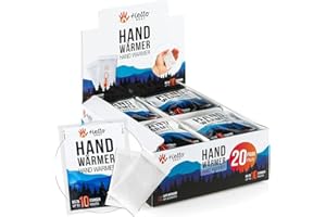 HELLO HEAT Handwärmer, 10, 20 oder 40 Paar Wärmepads für 10 Stunden Wärme I Sofort aktivierbare Taschenwärmer I Zuverlässiges Heatpad – für Jackentasche, Hosentasche & als Handschuhwärmer