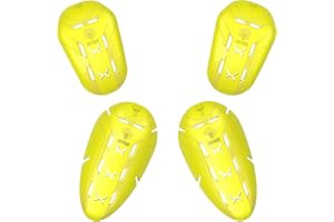 RTX Leathers Forcefield Level 2 Isolator 2 CE Race Grade Armour Upgrade for Biker Pant Trouser Jeans Hip & Knee Protection - Set of 4 Inserts