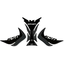 Autocollants Résine 3D Labelbike Pour Kawasaki ER-6n 2007-2011 - Protection Et Décoration Réservoir