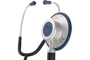 SPENGLER Pulse II, Stéthoscope Infirmier d’Auscultation Générale, Simple Pavillon, Léger, Grandes Performances Acoustiques, Polyvalent (Myrtille)