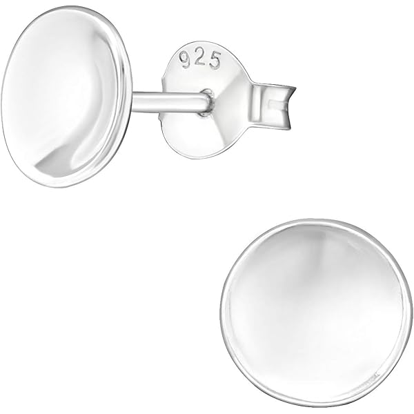 Orecchini a cerchio piccoli lisci da 11 mm in argento sterling Orecchini a cerchio piccoli lisci da 11 mm in argento sterling