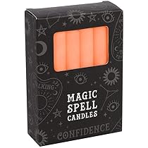 Ensemble De Bougies Magiques Spirit Of Equinox - 12 Bougies Colorées Avec Bougeoir - Sortilèges Et Intentions