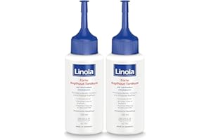 Linola Forte Kopfhaut-Tonikum - 2 x 100 ml | Kopfhautpflege bei juckender, trockener und schuppiger Kopfhaut | Lindert Juckreiz und leichte Entzündungen | auch bei Neigung zu Neurodermitis geeignet