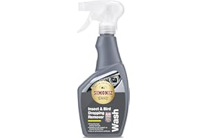 Simoniz Insect & Bird Dropping Remover, Powerful & Fast-Acting Car Cleaner, Essential Car-Cleaning Products To Remove Stubborn Dirt With Effortless Cleaning, Bug Remover Safe For All Paintwork, 500ml