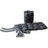 HHA-CB020A1 - Coppia di pesi regolabili per caviglia da 9,1 kg, colore: Nero (versione nuova)