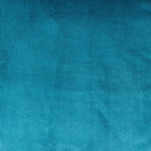 McAlister Textiles Luxury simple Matt Samt Kissen mit Polyester Füllmaterial,, 40cm x 40cm, Entenei Blau - 3