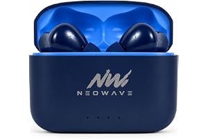 Bluetooth 5.3 True Wireless Earbuds with ENC Noise Reduction, 72H Total Playback, Deep Bass Stereo Sound, USB Type-C Fast Charging, Touch Control TWS Earphones Blue