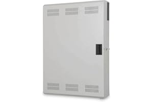 ‎DIGITUS DIGITUS Netzwerkschrank - 19 Zoll Rack - 3HE & 3HE - Traglast 100kg - Nutztiefe Max. 65cm - Wandmontage - Grau
