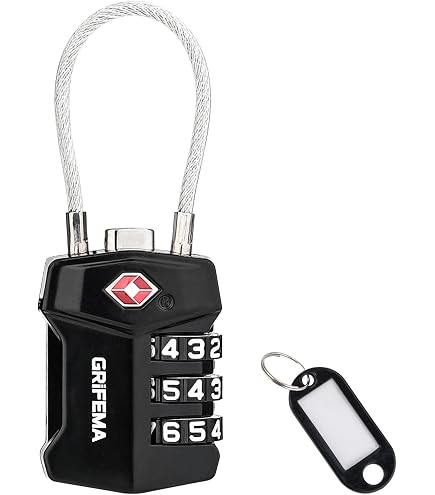 Verrou à Combinaison TSA Explorer Cases - Compact Et Robuste Multicolore 24x48x76mm