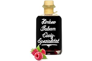 ‎GENIESS-BAR! Himbeer Balsam Essig - Spezialität 1L mit intensiver Himbeernote 5% Säure