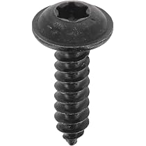 40 Vis à Tôle Rlx Zn Noir St 3.5x13 Mm - Compatible Renault, Peugeot, Citroën