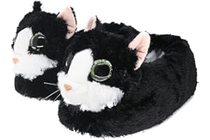 ONMYGOGO Bella Animale Pantofole Donna con Gatto Design