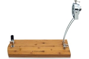 3 Claveles Supporto prosciutto Pieghevole, Metallo Legno