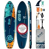 SUPLİMANI Supboard Paddle Board Şişme S&ouml;rf Tahtası Tam Set Sup Board 350x89x15