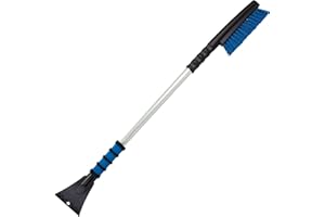 Mallory 996-35 Maxx 35" Snow Brush with Foam Grip and Clear Aluminum Handle (Colors may vary)