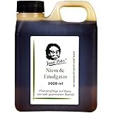 Jean Pütz Original Niemöl (Neemöl) & Emulgator Neem Niem gebrauchsfertig 1 l