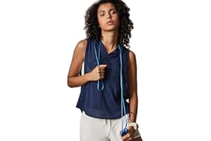 Hanyomo Donna Fitness Top smanicati Maglia Felpa Sport Hoodies Corsa Magliette Allenamento Cime