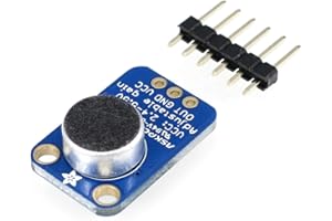 Adafruit 1063 wzmacniacz mikrofonu elektrycznego - MAX4466 z regulowanym wzmocnieniem