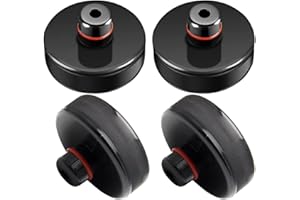 Yuecuu® Jack Pads per Tesla Model 3/Y/S/X, 4 pezzi, cric in gomma e cuscinetto universale in gomma per proteggere la batteria e il telaio