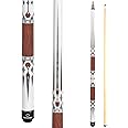 'HomeSeason Pool Cue Stick 57'' Billiard Cue Sticks Professional Low Deflection Pool Sticks'