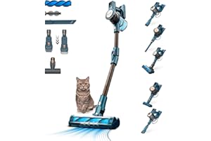 Taurus – Aspiradora Homeland Digital Animal Flex | 415W | 3 velocidades | Sin Cable | Batería 3h | 60min autonomía | Giro 180º | LED óptico | 2 Cepillos